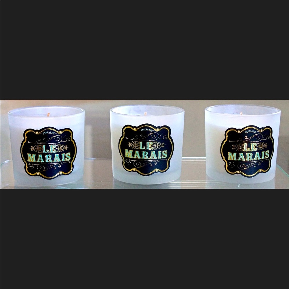 DW HOME CANDLE GARDENIA BLOOM RICHLY SCENTED 3 PC SET NEW 5.7 oz